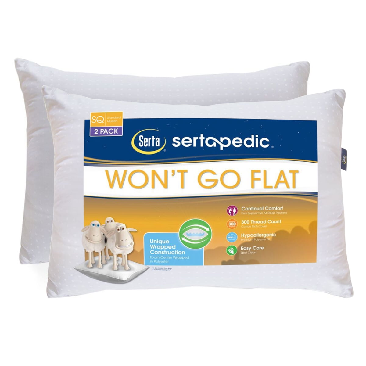 firm hypoallergenic pillows