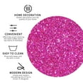 thumbnail image 4 of Bingfone Vintage Rose Red Glitter Leather Drinks Coasters With Set Of 6,Suitable For Home Kitchen,Coffee Cup Coasters Home Gift, 4 of 9