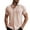 Red, variant on Mens Button Down Shirt Stretch Basic Soft Shirts Relaxed Fit Loose Summer Clothing Khaki Size S