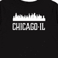 thumbnail image 4 of Inktastic Chicago Illinois Skyline IL Cities Boys or Girls Long Sleeve Toddler T-Shirt, 4 of 5
