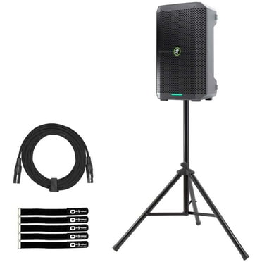 Mackie Thump GO 8" Portable Battery-Powered Loudspeaker with Tripod Speaker Stand Package