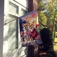 thumbnail image 2 of Chihuahua Two Hearts House Flag, 2 of 7