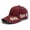 Red, variant on Never Give Up Distressed Cap Embroidered Hat Baseball Cap for Men Women Trucker Dad Hat Novelty Vintage Retro Material Cap