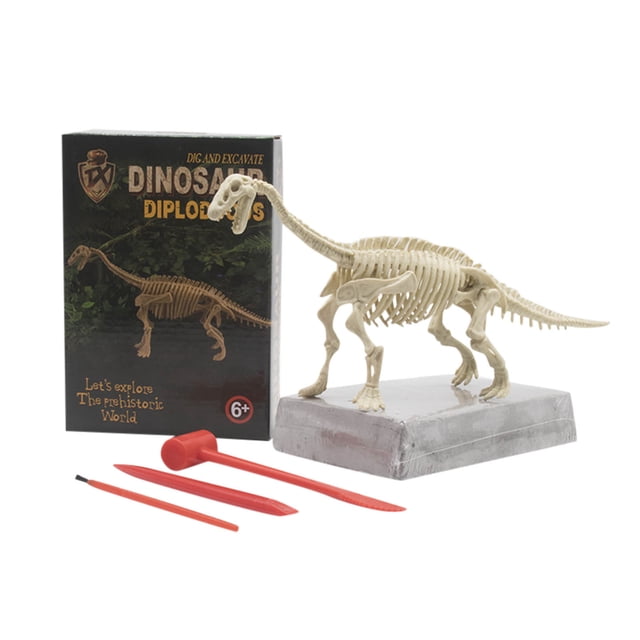 ZZwxWA Clearance Sales Dinosaur Digging Game Kit Kids Dinosaur Sandbox Activity Set