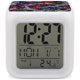 thumbnail image 1 of wonima02 Mini Digital Alarm Clocks 7 Colorful Light Changing Alarm Clock, Monster Truck Car Grunge Night Glowing Cube Clock Bedroom Decorations for Boy Girl, 1 of 1