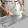 thumbnail image 6 of AEVXKHI Nonslip Silicone Sink Mat, Heat Resistant Sink Protector Mat, Hollow Out Kitchen Sink Mats, Silicone Sink Protector, Silicone Sink Protector with Right Drain Hole, 6 of 11