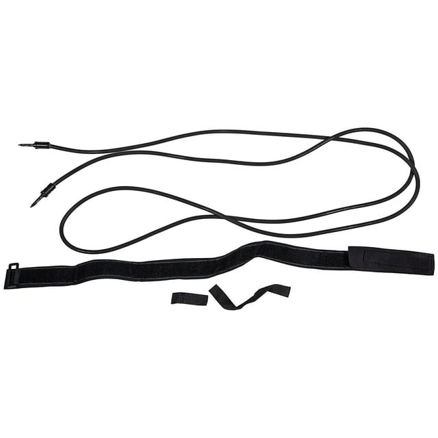 HEANUJJ 1ensemble Kit de Bandes de Résistance à la Natation Noir Ceinture d'Entraînement à la Natation Réglable avec Sac de Rangement