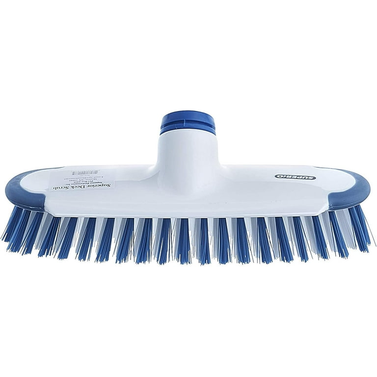 Superio Deck Scrub Brush with Long Handle