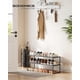 thumbnail image 2 of Zapatero de 2 Niveles, Estantería de Metal, Estantería de Zapatos, para 8 a 10 Pares, 30 x 92 x 34 cm, Estante Apilable, 2 of 16