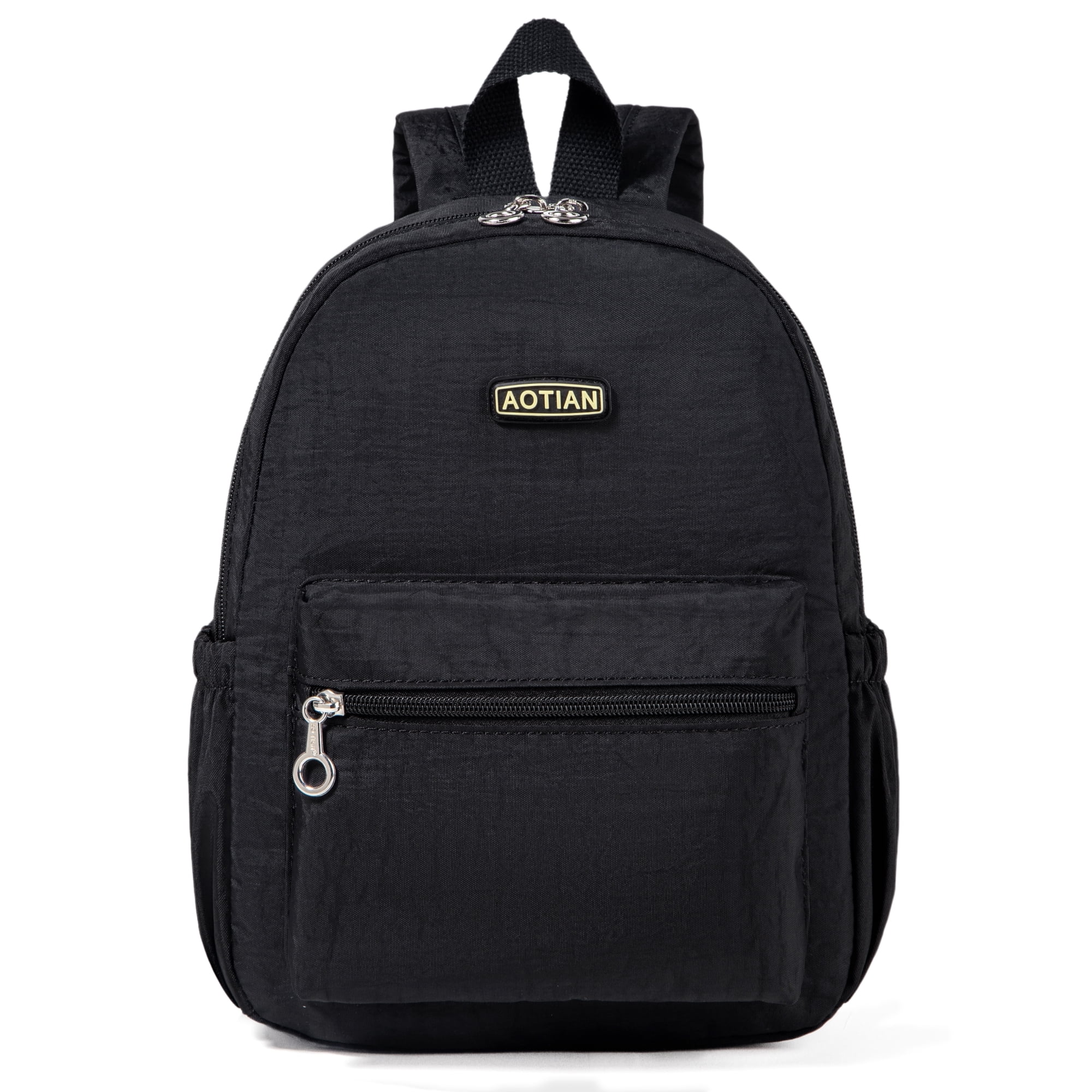 AOTIAN Women’s Nylon Mini Casual Daypacks Small Backpack Black