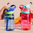 thumbnail image 2 of Typpkmm Water Bottle with Straw Kids Girls Portable Travel 480ml, 2 of 7