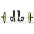 thumbnail image 4 of AXLE Olympic Barbell | with Optional Weighted Olympic Plate Loading | Fully Collapsible Home Gym Equipment | Use with AXLE Foot Anchors, 4 of 7