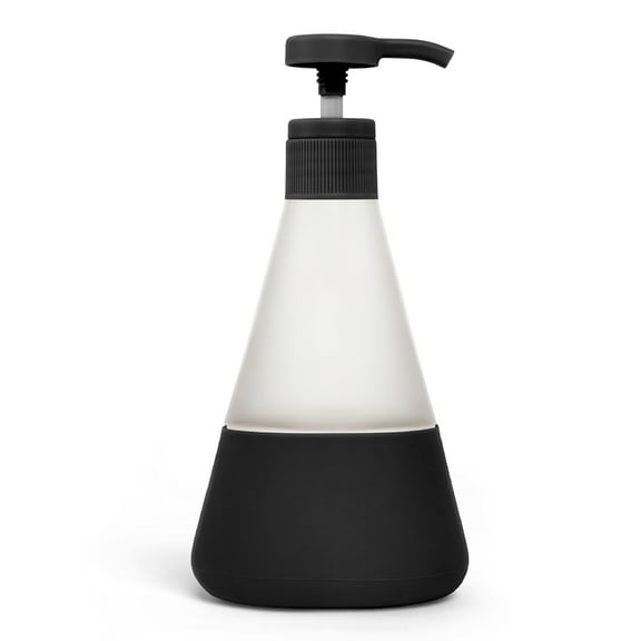 Cleancult Refillable Liquid Hand Soap Dispenser, Matte Black Color, 12 oz