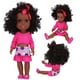 thumbnail image 5 of Muñeca Reborn de 14 pulgadas, muñeca de niña negra africana, bebés realistas, juguetes de regalo para niñas Q14‑27, 5 of 5