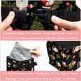 thumbnail image 4 of Christmas Foldable, with Lid, Leak-Proof, Hanging Storage Bag Car Trash Can - Car Garbage Can - Trash Can for Car, 4 of 6