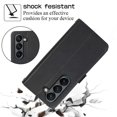 thumbnail image 4 of Zipper Wallet Leather Case For Samsung Galaxy Z Fold5, 4 of 5