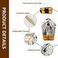 thumbnail image 6 of Womens Dog Shaped Shoulder Bag - PU Leather Crossbody Bag with Tassel and Gold Hardware, Zipper Closure, Adjustable Shoulder Strap, Portable Cute Small Bag for Daily Use Travel (1 Pack, Gold), 6 of 7