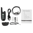 thumbnail image 1 of Collar de entrenamiento para perros resistente al agua, recargable, con control remoto y sonido de 9 niveles, IP67, color negro, para un entrenamiento de comportamiento eficiente, 1 of 8