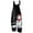 Blue, variant on Womens Jumpsuits Christmas Snowman Print Adjustable Strap Wide Leg Loose Fall Outerwear,Purple,S
