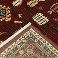 thumbnail image 5 of HomeRoots  5 x 8 ft. Oriental Power Loom Rectangle Area Rug with Fringe, Red & Black, 5 of 5