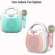 thumbnail image 2 of Altavoz de Máquina de Karaoke para Niños con 1 Micrófonos, Juguetes Niñas Y Niños, LED Incorporado para Interiores Y Exteriores , 2 CUTICAT máquina de karaoke bluetooth, 2 of 9
