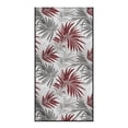 thumbnail image 2 of XYZCANDO Car Seat Towel Cover Comfortable Towel Car Seat Cover for Hiking Swimming, Car Seat Cover Towel Soft, Red Leaf Pattern, 2 of 10