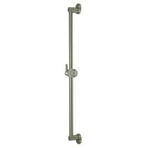 Kingston Brass K180A8 Shower Scape 24" Shower Slide Bar with Pin Mount Hook, Brushed Nickel