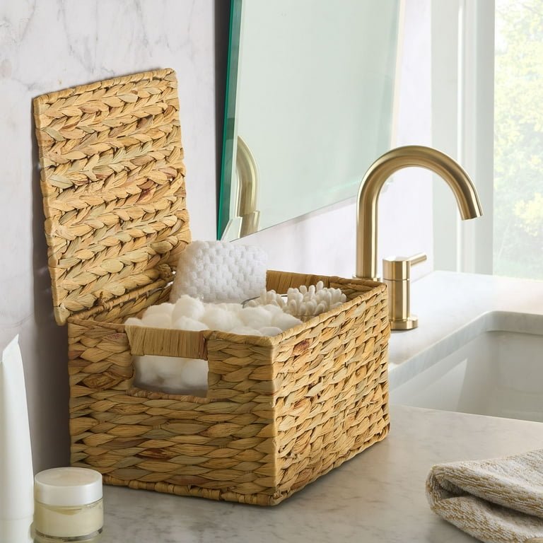 Better Homes & Gardens Hyacinth Basket with Lid - Walmart.com