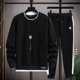 thumbnail image 5 of Ropa para hombre, camiseta blanca, camiseta lisa, ropa deportiva, chándal, pantalones estampados, conjuntos, trajes deportivos geniales, traje de lujo de 2 piezas, Kpop Xl, 5 of 5