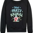 thumbnail image 3 of Spongebob Squarepants - Total Party Animal - Women's French Terry Long Sleeve Shirt, 3 of 6