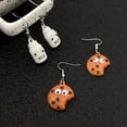 thumbnail image 6 of SUSHANG Cookie Earrings Cute Childlike Retro Milk Cookie Earrings Fashion Personality Earrings 2024 Earrings, 6 of 8
