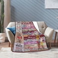 thumbnail image 7 of To My Bonus Mom Blanket Gifts For Kids Adults - Lightweight Throw Blanket For Bedroom Living Room Decor Soft Fuzzy Fleece Cozy Plush Bed Couch 40"X30", 7 of 7