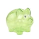 thumbnail image 5 of Ounissouiy Caja de ahorro de dinero PS, tapón extraíble portátil reutilizable, bonita forma de Animal para el hogar, caja de monedas para niños, banco, Decoración del hogar Verde S Ounissouiy JJ2927-06, 5 of 6