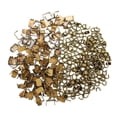 thumbnail image 2 of Kit de fijación inferior de cremallera (300 unidades), piezas de repuesto en forma de U, piezas de reparación universales Bronce, 2 of 3