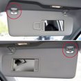 thumbnail image 4 of 2:a grå solskyddsklipp Klämma hållare för Audi A1 A3 A4 A5 Q, 4 of 5