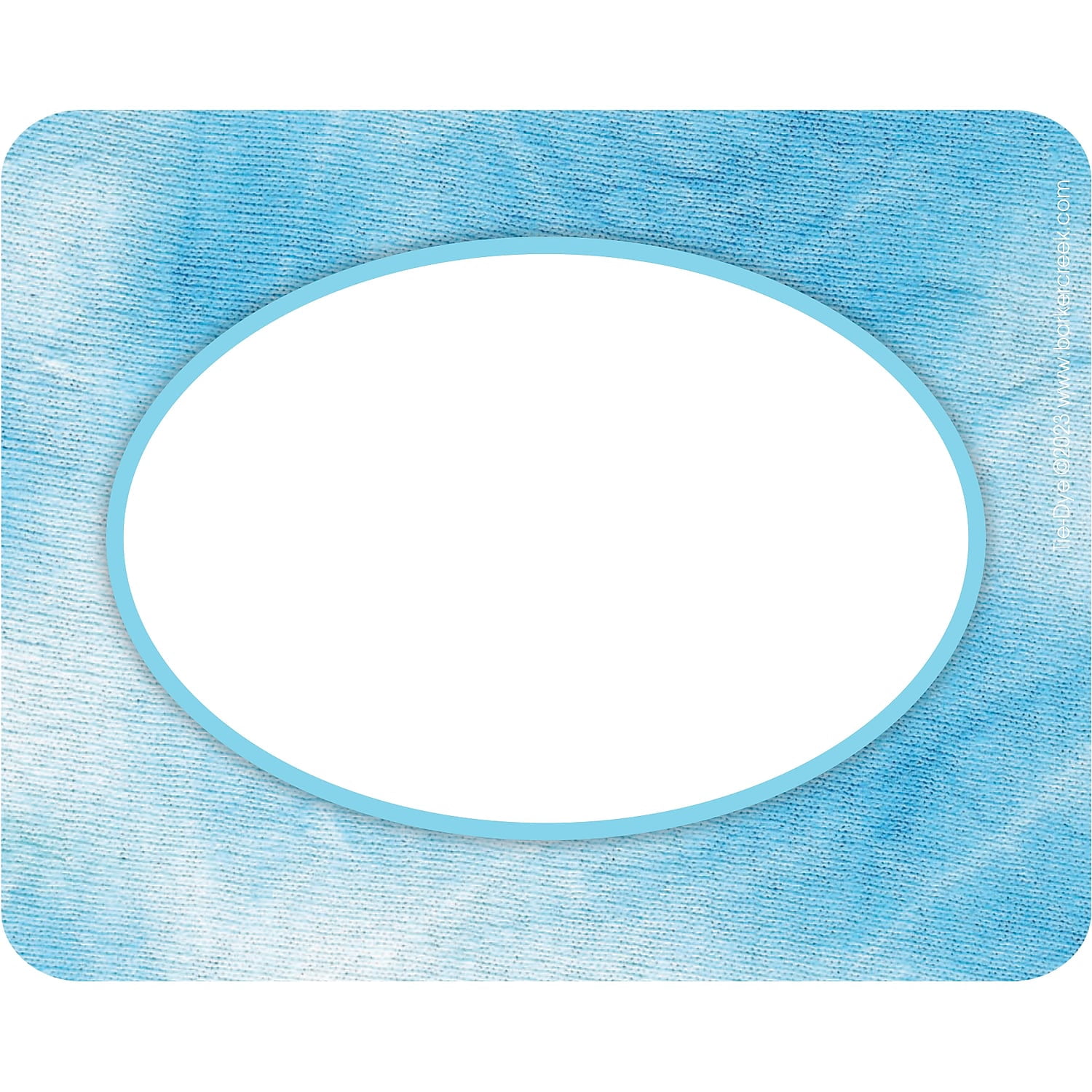 Barker Creek Name Badges & Self-Adhesive Labels, Tie-Dye, Multi-Design, Multi Purpose, Use as Name Tags, Gift Tags, Labels, Bookplates, And More! 3.5" x 2.75", 90 per Set (4366)