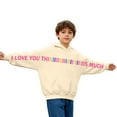 thumbnail image 3 of Christmas Sweaters I Love You This Much Hoodies For Girls Boys Valentines Day Couple Sweatshirts Trendy Oversized Long Sleeve Casual Pullover Tops Ugly Christmas Sweaters, 3 of 6