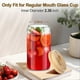 thumbnail image 3 of Bamboo Lids with Straw Hole, 2.76inch/70mm Canning Lids (20Pcs), 3 of 5