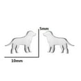 thumbnail image 5 of Women earring girl stud ear Drop Animal s Multiple Stainless Steel Rabbit Mouse Snake Cute Cat Dog s, 5 of 5