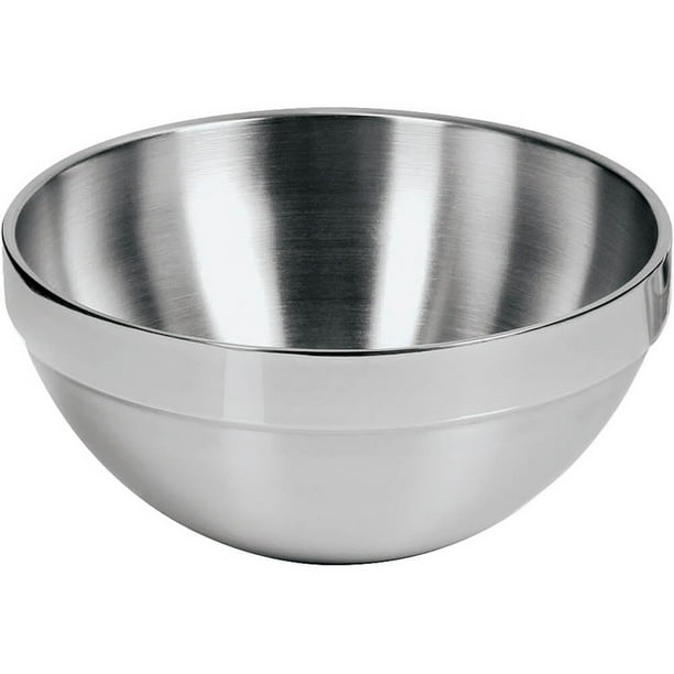 APS Insulated Round Bowl, 9", Stainless Steel, 4296123