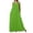 Green, variant on Maxi Dress for Women Sleeveless Solid Color Loose Fit Tank Dress with Pockets Black L