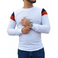 thumbnail image 1 of Playera Waffle Manga Larga Diseño En Hombros, 1 of 3