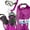 Purple, variant on HEAD 480315SFSQULXL Premium Youth Sea Pals Snorkel Mask & Fins Set, Purple, LXL