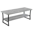 thumbnail image 2 of Convenience Concepts X-Calibur Coffee Table in Gray Faux Birch Wood Finish, 2 of 2