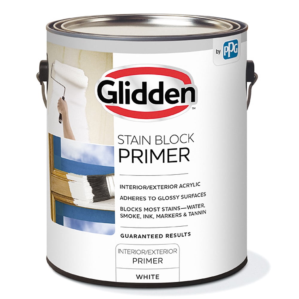 Glidden Stain Block Primer; Interior/Exterior Primer GAL