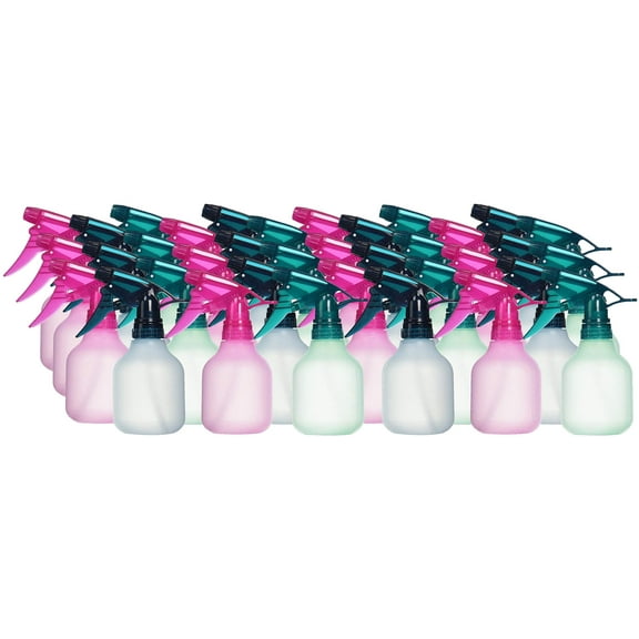 Tolco Empty Spray Bottle 8 oz. Frosted Assorted Colors (Pack of 30)
