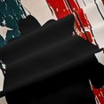 thumbnail image 5 of Manfei Vintage Cowboy Blackout Curtains Set of 2 (52x84 Each),Grunge American Flag Curtain,Red Black, 5 of 7