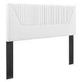 thumbnail image 2 of Modway Patience Channel Tufted Performance Velvet Full/Queen Headboard in White, 2 of 9