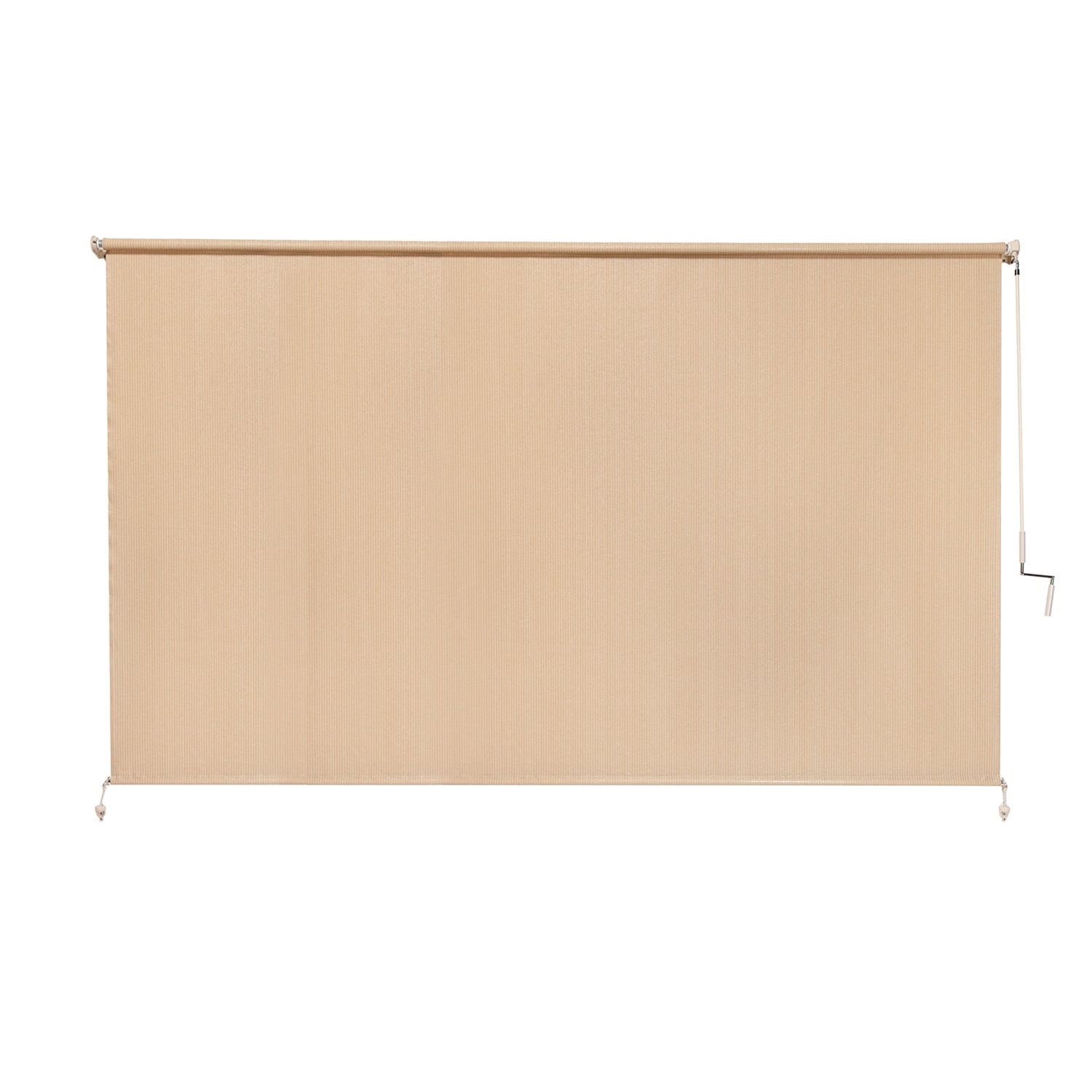 Coolaroo 10' x 6' Outdoor UV Blocking Cordless Solar Roller Shade Blind, Southern Sunset