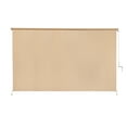 thumbnail image 3 of Coolaroo 10' x 6' Outdoor UV Blocking Cordless Solar Roller Shade Blind, Southern Sunset, 3 of 9